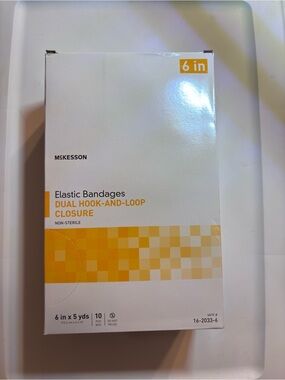 McKesson Knit Bandage Beige NonSterile 6" x 5 Yd 10 Ct
